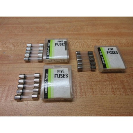 Littelfuse 8AG-116 Fuse 8AG116 361 Fine Wire Element (Pack of 15)
