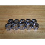 Square D 9001-K45 Pushbutton Ring Nut 9001K45 (Pack of 10) - Used