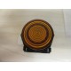 Eaton E22-TB9 Cutler Hammer Amber Push Button E22TB9 wMount - New No Box