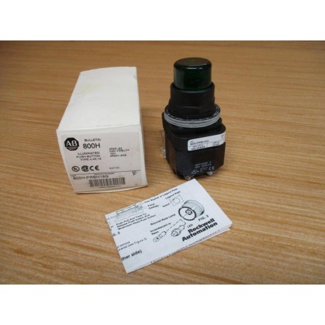 Allen Bradley 800H-PRBH16G Push Button Switch
