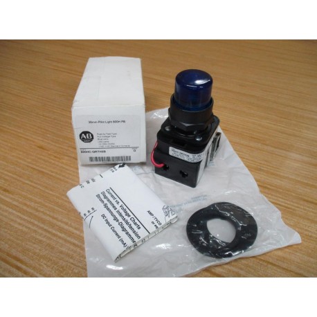 Allen Bradley 800HC-QRTH2B Push-To-Test Pilot Light