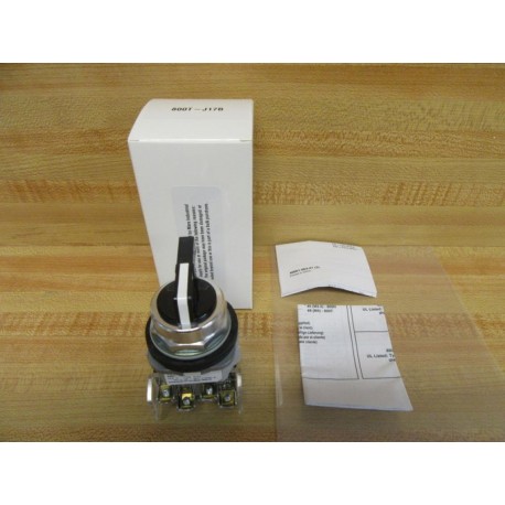 Allen Bradley 800T-J17B Selector Switch