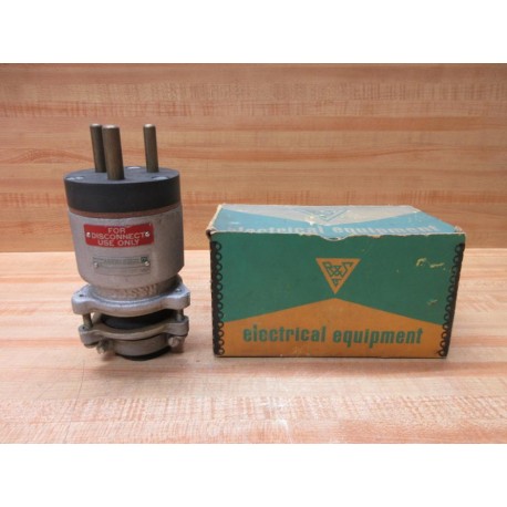 Russell & Stoll 150 Male Plug Receptacle