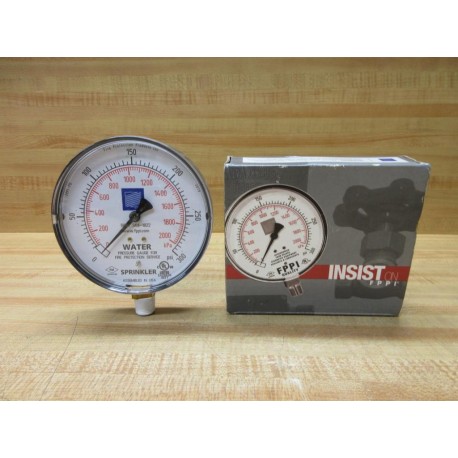 Fire Protection Products 11-550-00 FPPI Water Gauge FPPI-PG 0-300