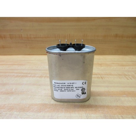 Aerovox 1418-MF-1 Capacitor 20µF 60P67-2410 - Used