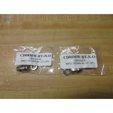CD08MW-RV-N-O Cable Gland, Cord Grip CD08MW-RV (Pack of 2)