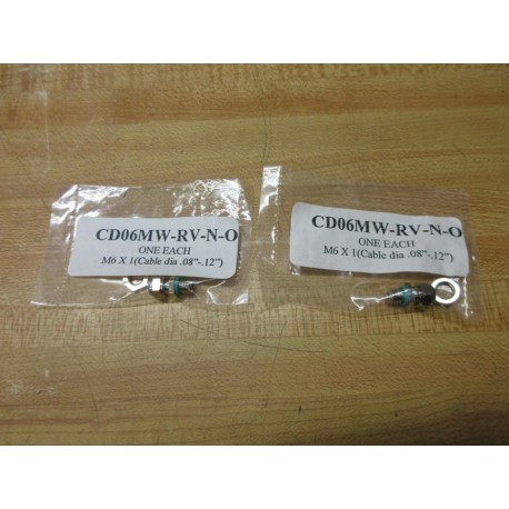 CD06MW-RV-N-O Cable Gland, Cord Grip CD06MW-RV (Pack of 2)