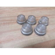 Allen Bradley 800T-N26C Clear Lens Cap 800TN26C (Pack of 5) - Used