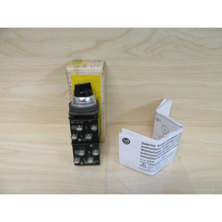 Allen Bradley 800T-J2C Selector Switch 800TJ2C Series A