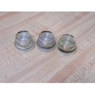 Allen Bradley 800T-N26C Clear Lens Cap 800TN26C (Pack of 3) - New No Box