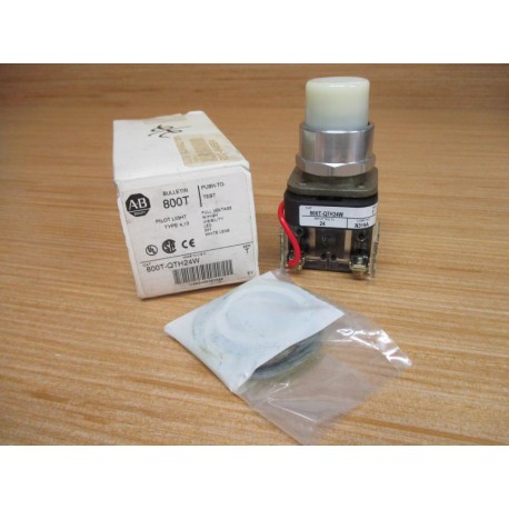 Allen Bradley 800T-QTH24W Illuminated Push Button Series T