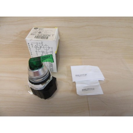 Allen Bradley 800T-16JG18KB7AX Selector Switch 800T16JG18KB7AX