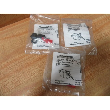 Thomas & Betts 92910R-C5 PCB Connector 92910RC5 (Pack of 3)