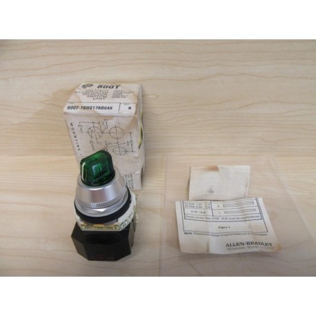 Allen Bradley 800T-16HG17KB6AX Selector Switch Series N