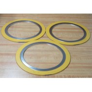 LGT 6"-300 304F.G. ASME B16.20 Gasket 6300304FGASMEB1620 (Pack of 3) - New No Box