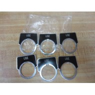 Square D 9001-KN-300 Legend Plate "Use" (Pack of 6)