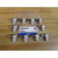 SMC AS1201F-M5-04T Pneumatic Fitting ASQR33 (Pack of 10)