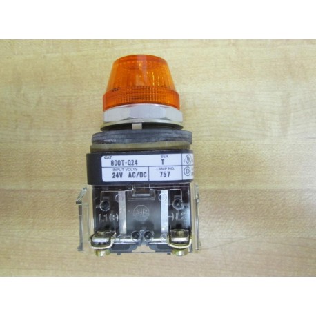 Allen Bradley 800T-Q24A Pilot Light 800TQ24A - New No Box