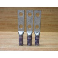 Burndy YA28-2N Compression Lug YA282N (Pack of 3) - New No Box