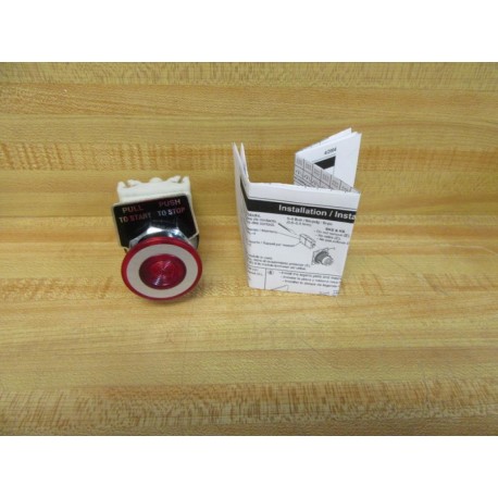 Square D 9001-SKR9P1RH13 Pushbutton 9001SKR9P1RH13 - New No Box