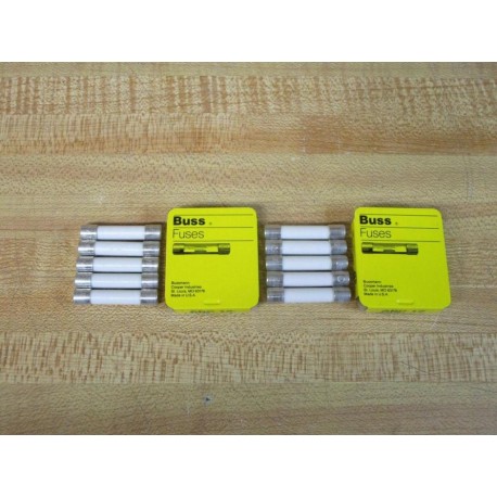 Buss ABC-12 Bussmann Fuse Cross Ref 1BX44 White (Pack of 10)