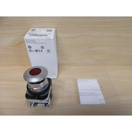 Allen Bradley 800T-FXQ12RA Push Pull Switch