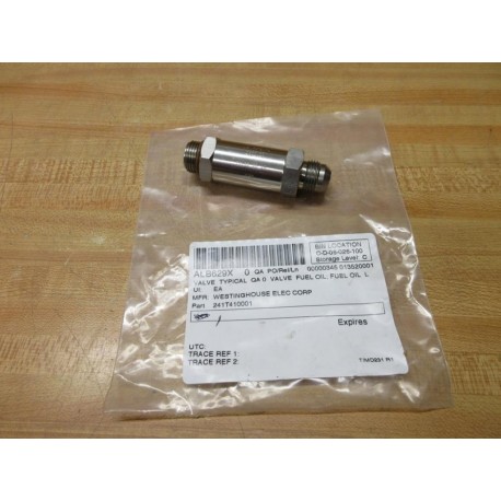 Kepner Products 241T410001 Westinghouse Valve 1308D 18-10