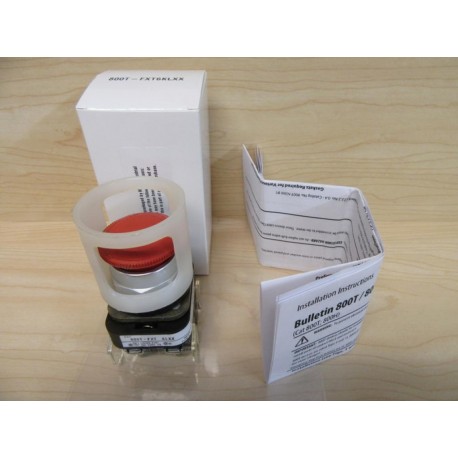 Allen Bradley 800T-FXT6KLXX Push Pull Switch