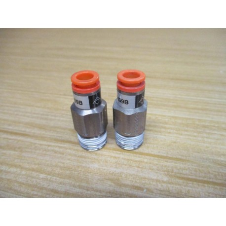 SMC AKH09B-03S Check Valve AKH09B03S (Pack of 2) - Used
