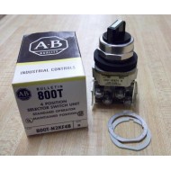 Allen Bradley 800T-N2KF4B Selector Switch Ser. T, W (2) 800T-XA