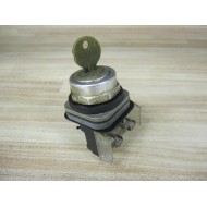 Allen Bradley 800T-E24A Cylinder Lock 800TE24A 1 Key - Used