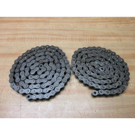 Stronghold 60206 Fastenal Roller Chain 40-1R 2-Pieces 103" Length - New No Box