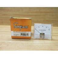 Simpson TV3DUA200 DC Microamperes Meter 923A