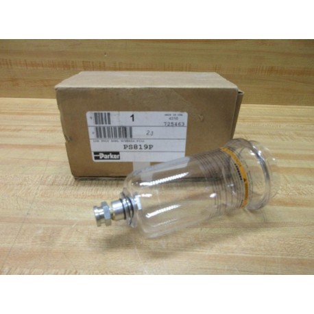 Parker PS819P LUB Poly Bowl WPressure Fill