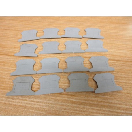 Phoenix Contact D-UK 2,5 End Cover 3005767399 (Pack of 16) - New No Box
