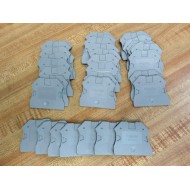 Schneider Electric NSYTRAC22 Terminal Block End Cover (Pack of 14) - New No Box