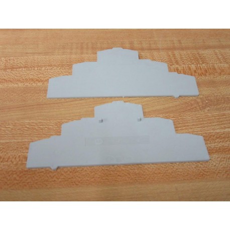 Allen Bradley 1492-EBLTF3 End Barrier 1492EBLTF3 (Pack of 8) - New No Box