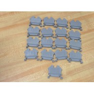 Morsettitalia EURO 4 Terminal Block Grey 43409 (Pack of 17) - New No Box