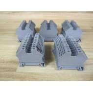 Morsettitalia EURO 2.5 Gray Terminal Block EURO 2,5 (Pack of 27) - New No Box