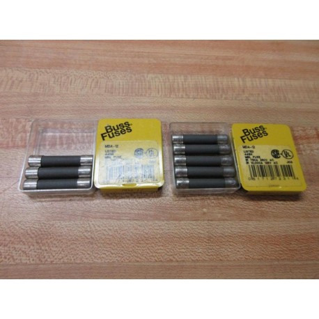 Buss MDA-12 Bussmann Fuse Cross Ref 1CL95 Gray (Pack of 8)