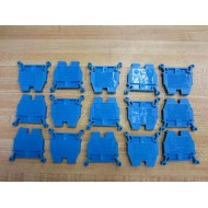 Allen Bradley 1492-W3 Terminal Blocks 1492W3 Blue 1492-W3B (Pack of 15) - New No Box