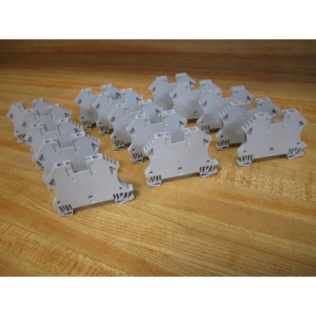 Allen Bradley 1492-J4 Block 1492J4 Gray (Pack of 15) - New No Box