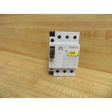 Siemens 3VU1300-1MB00 Circuit Breaker 3P 0.1-0.16A - Used