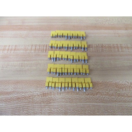 Allen Bradley 1492-CJJ6-2 Center Jumper 1492CJJ62 (Pack of 14) - Used