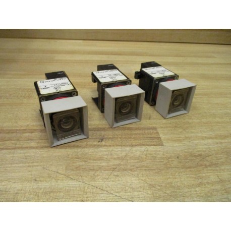 Allen Bradley 800MS-X0 Push Button Operator WContacts (Pack of 3) - New No Box