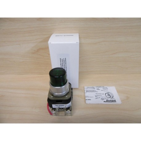 Allen Bradley 800TC-QTH24G Push Button Switch