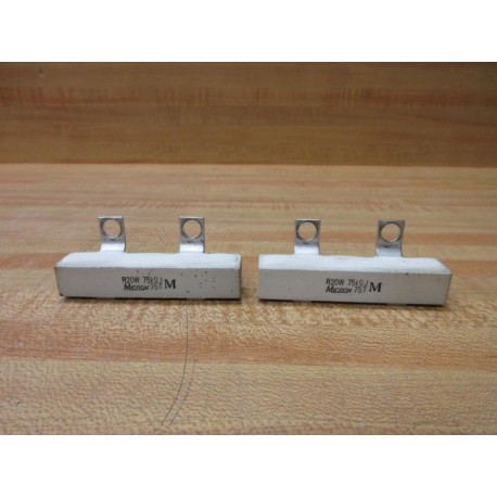 Micron R20W Resistor 75kΩ 75T (Pack of 2) - Used