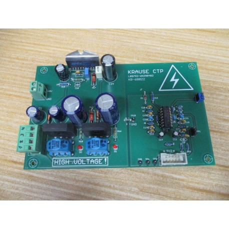 Krause CTP L097R2-WN290403 Circuit Board KB-68022 - Used