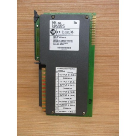 Allen Bradley 1771-OZL Module 1771-0ZL Ser A, Rev C01, 96642506 B01 - Used