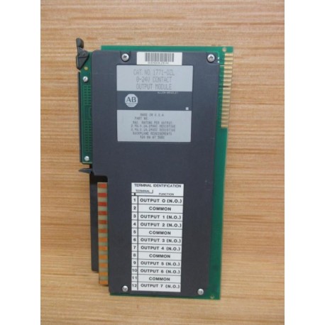 Allen Bradley 1771-OZL Module 1771-0ZL - Used